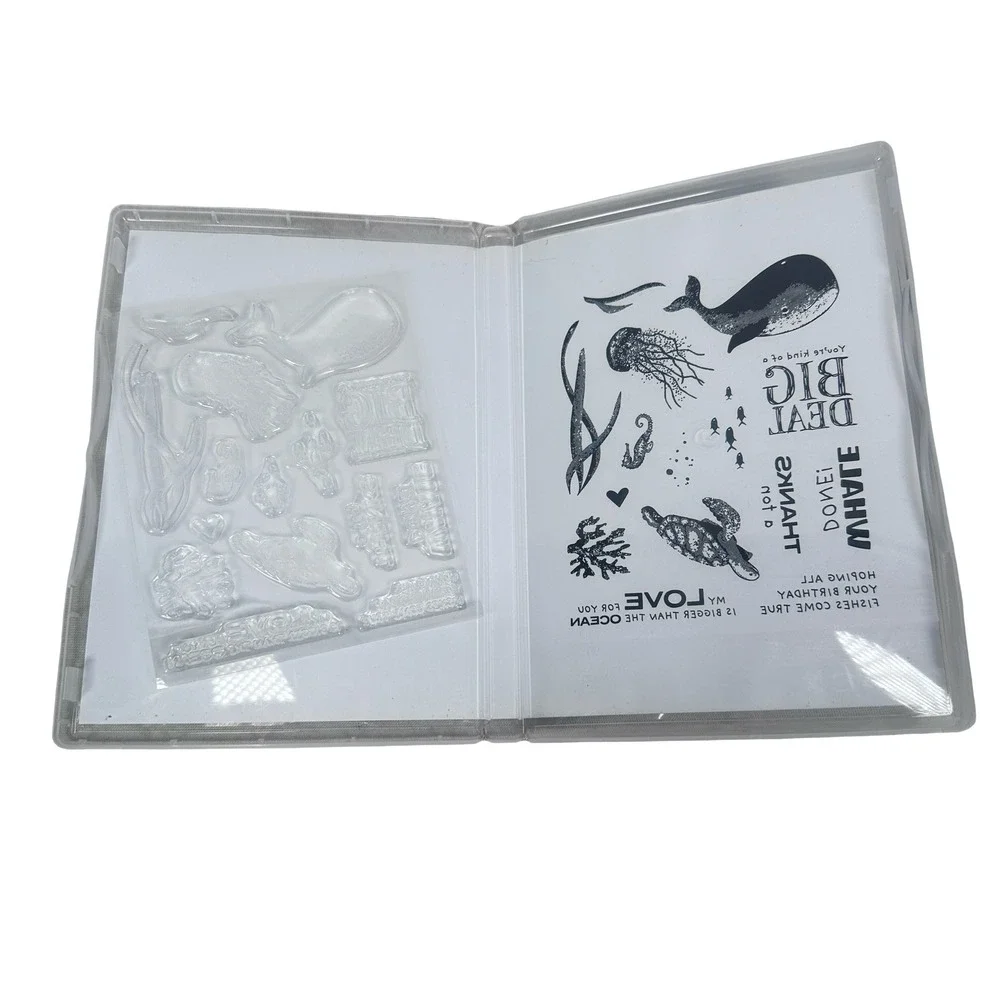 Stampin Up Stamp Sets Lot 4 Waterfront Whale Done Betsy Blossoms Speedy Recovery